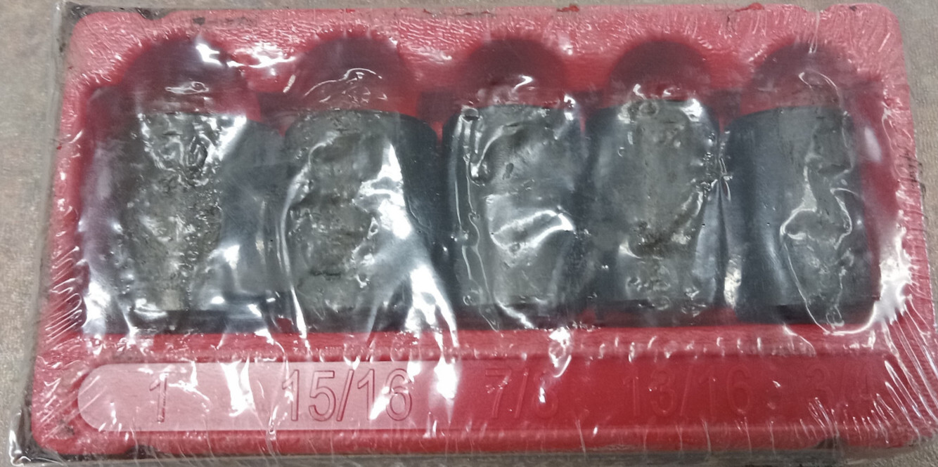 Blue-Point 305ttwya 3/4-1” Shallow Twist Impact Socket Set Sealed New