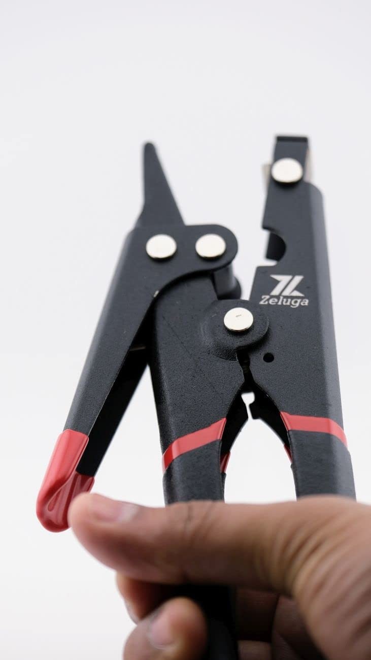 Zeluga 16-139 Tie Tensioning Tool with Manual Cut Off and Grip