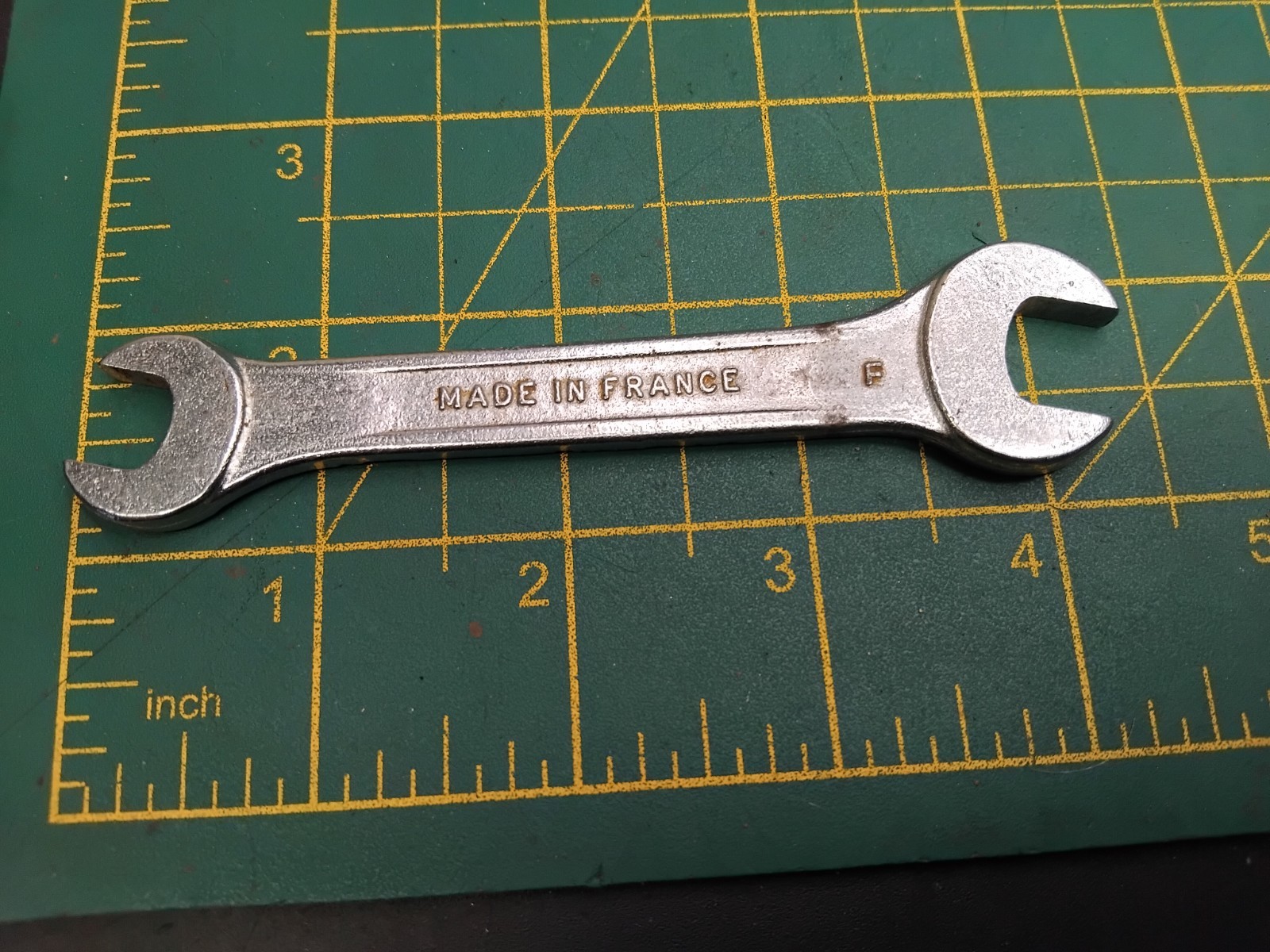 Vintage Renault Open Ended Spanner 10mm & 12mm Tool Kit Spanner LT22750-LL