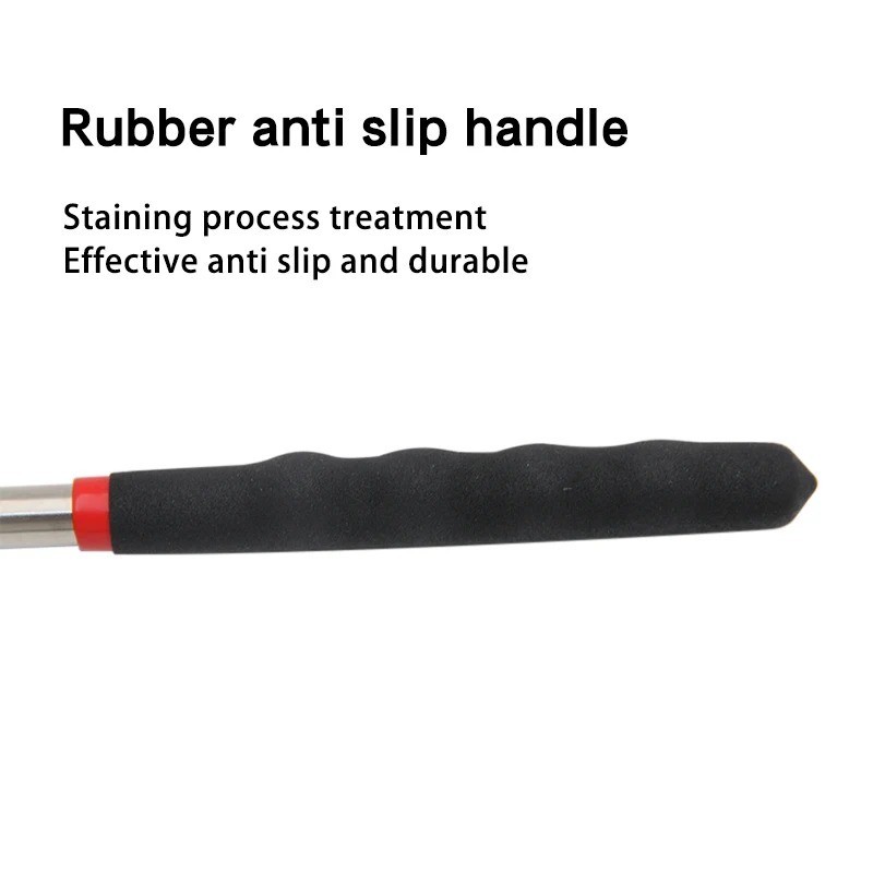LED Telescoping Inspection Mirror – 360° Rotating Tool for Mechanics