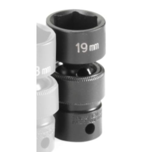 Grey Pneumatic 1019UM 3/8″ Drive X 19mm Standard Universal Socket
