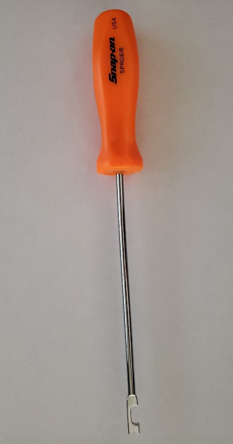 Snap On Tools Pull & Push Spring Tool Orange SPRG618O 6″ Shaft USA NEW!!!!!!!!!!