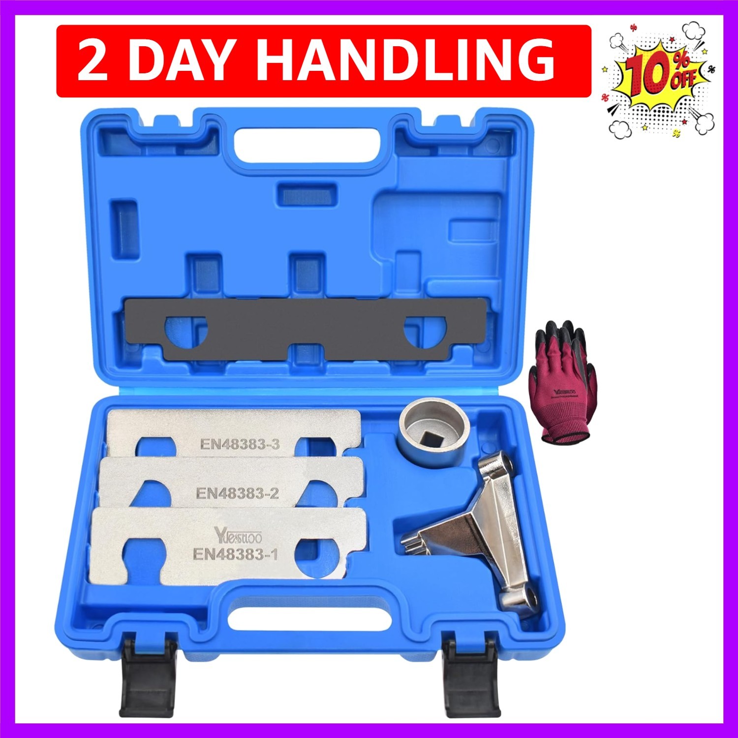 6Pcs Camshaft Retaining Tool Kit, For GM 2.8 2.9 3.0 3.2 3.5 3.6 3.7 4.2