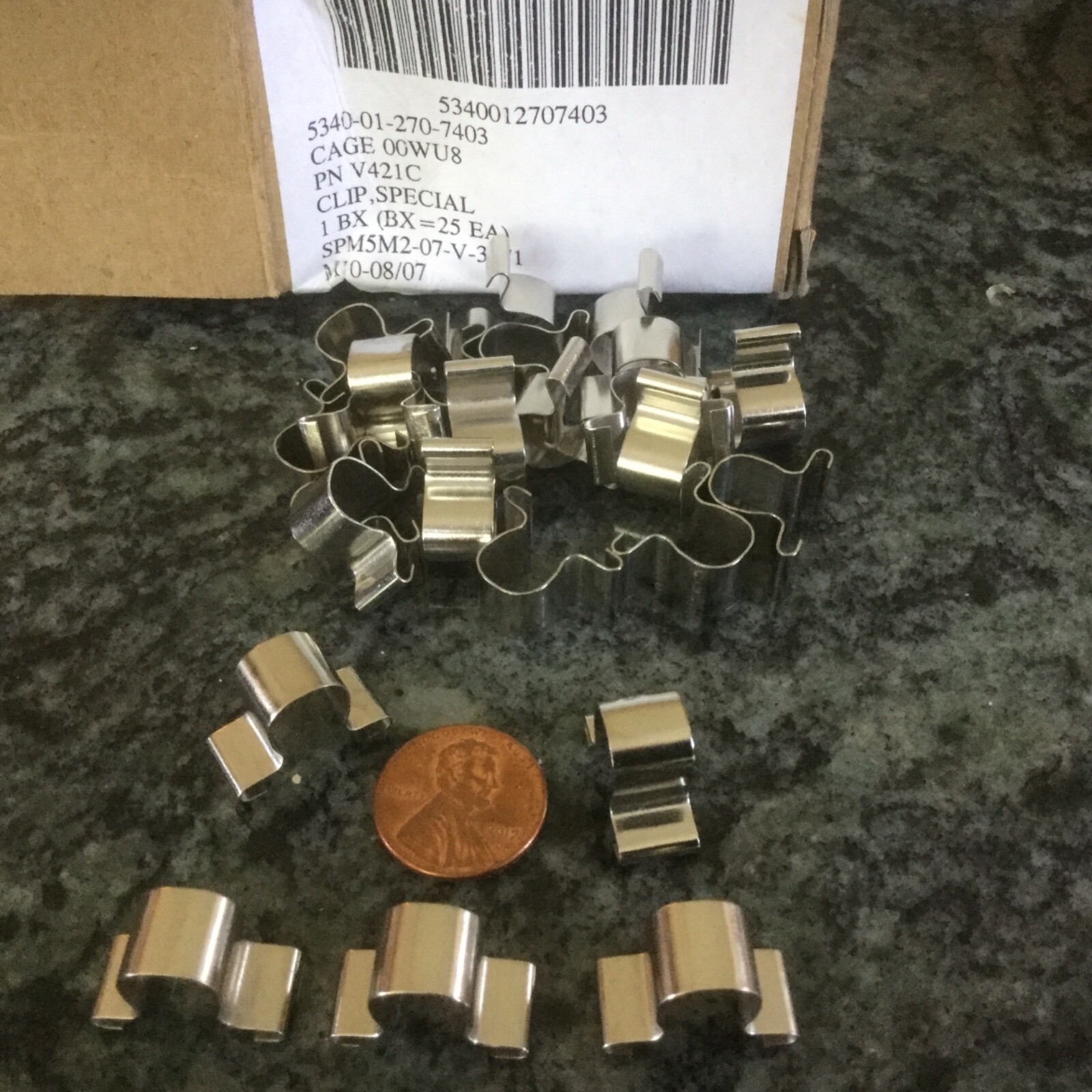 25 pcs V421C 20B 3/8″ Replacement Socket holder Clip Mechanic auto industrial