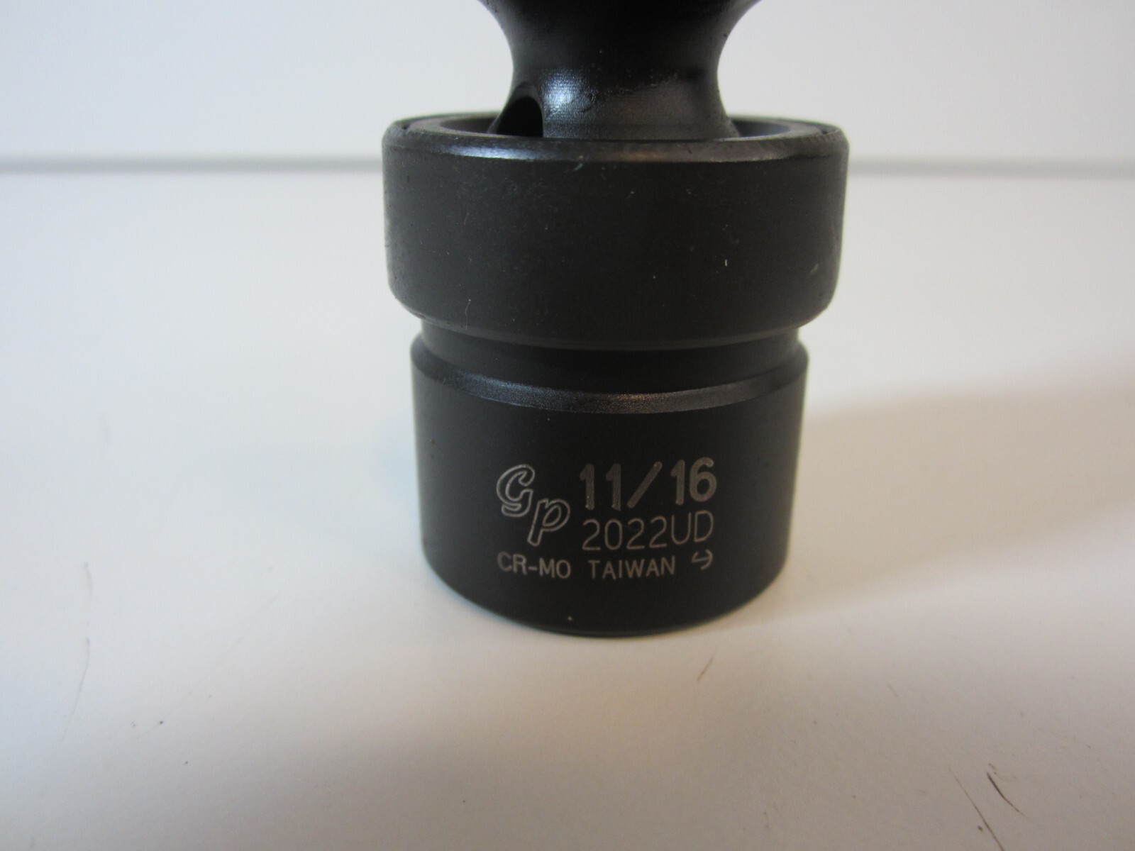 GP 2022UD 11/16″ 1/2″dr. 6pt. Universal Deep Socket Grey Pneumatic NEW