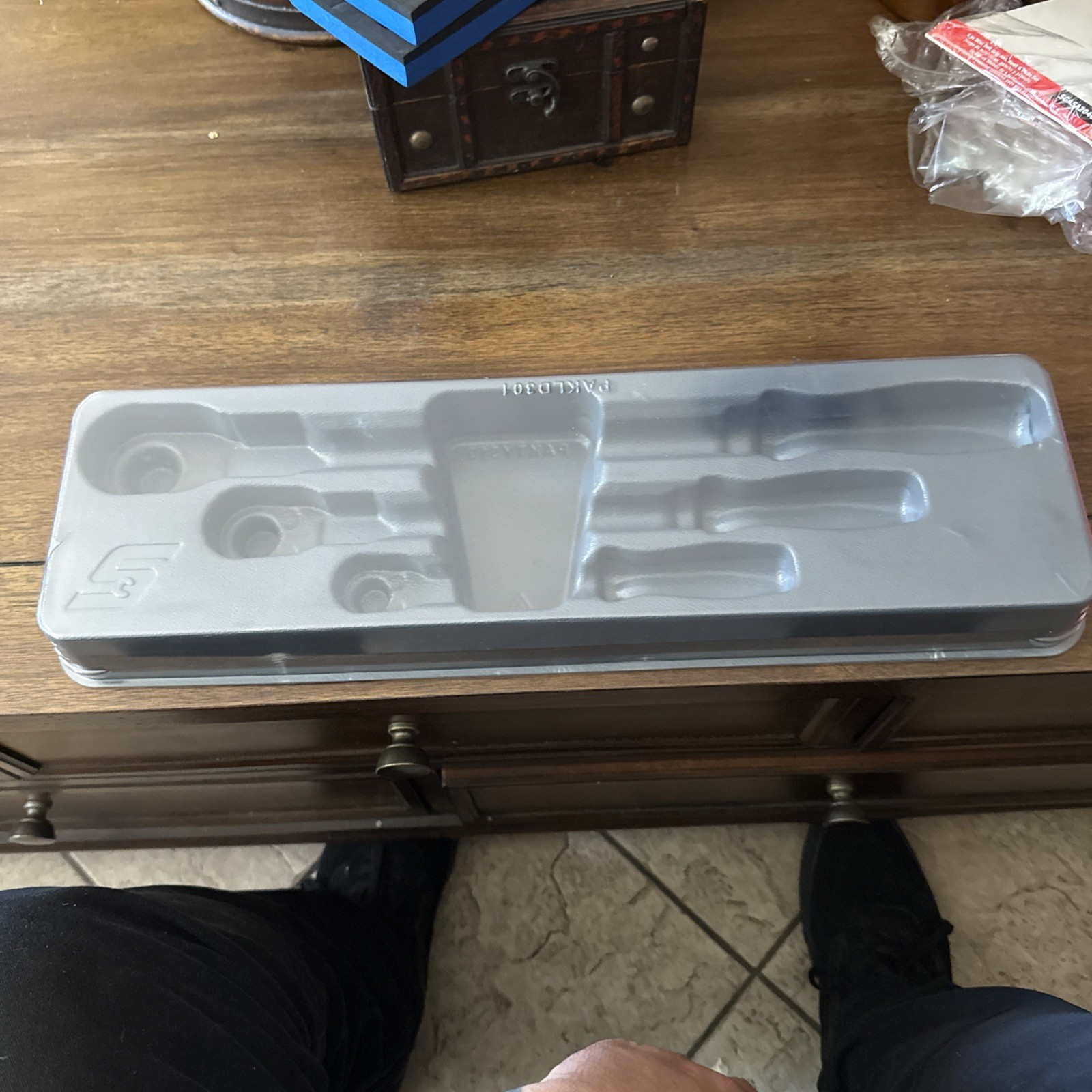 Snap On pakty519 tray with pakld301 dust cover for shlfd80a, fhlfd80a, thlfd72