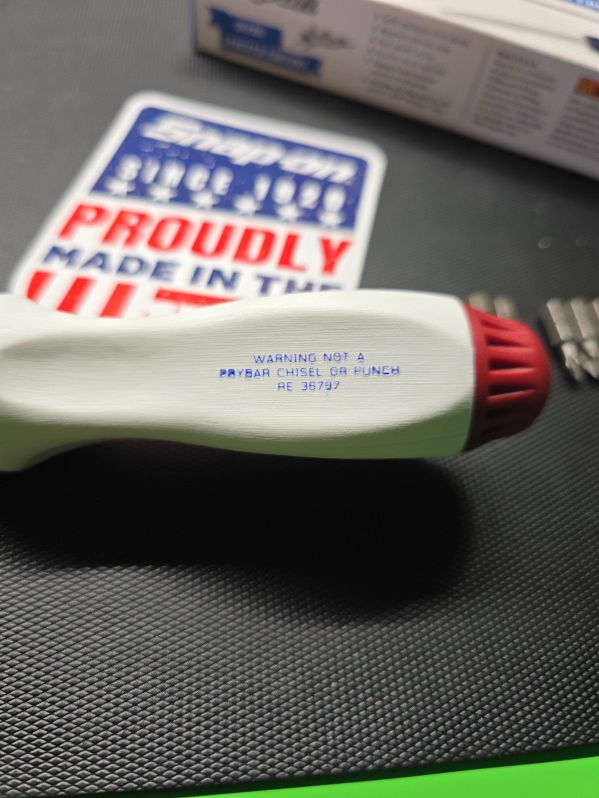 SNAP-ON TOOLS USA☆250 OSHKOSH EAA Airshow2026RatchetingScrewdriver SSDMR4BRWBEAA