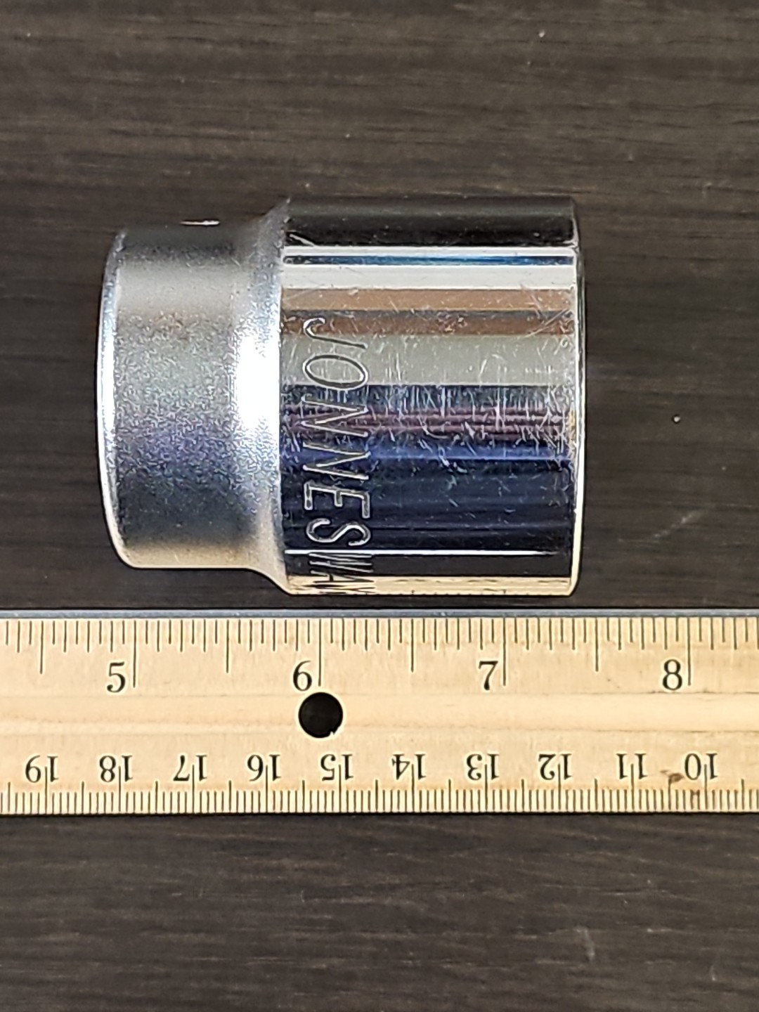 Jonnesway Tools S04H6438 3/4″ Drive 1-1/2” Shallow Well Socket 12 Point CR-V