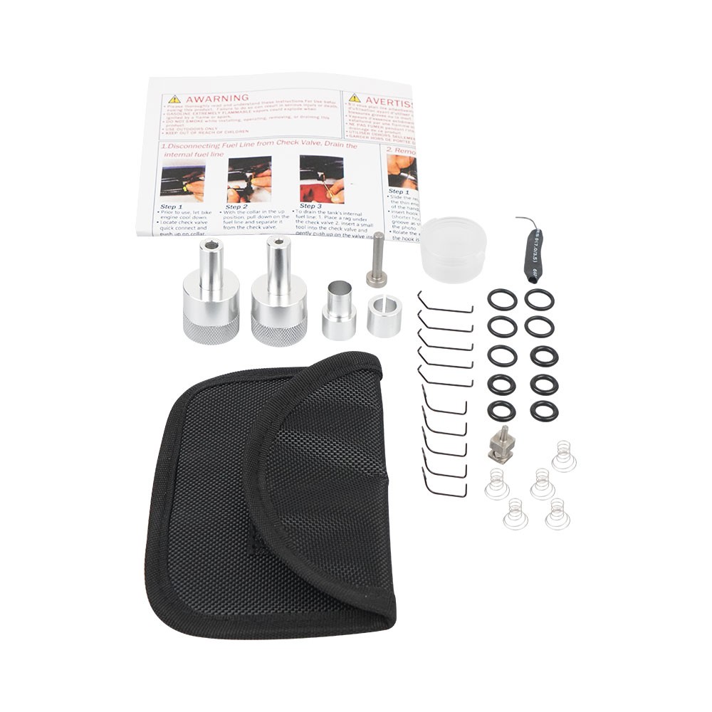 Fuel Check Valve Repair Kit Includes Tools O Rings Springs for MC400 MC300