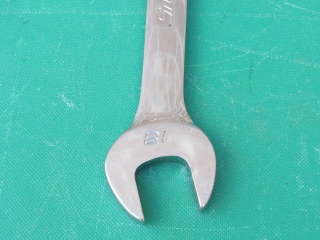 SNAP ON 18MM OEXM18 SHORT 12 POINT OPEN / BOX END METRIC WRENCH 18 MM NEW LOGO