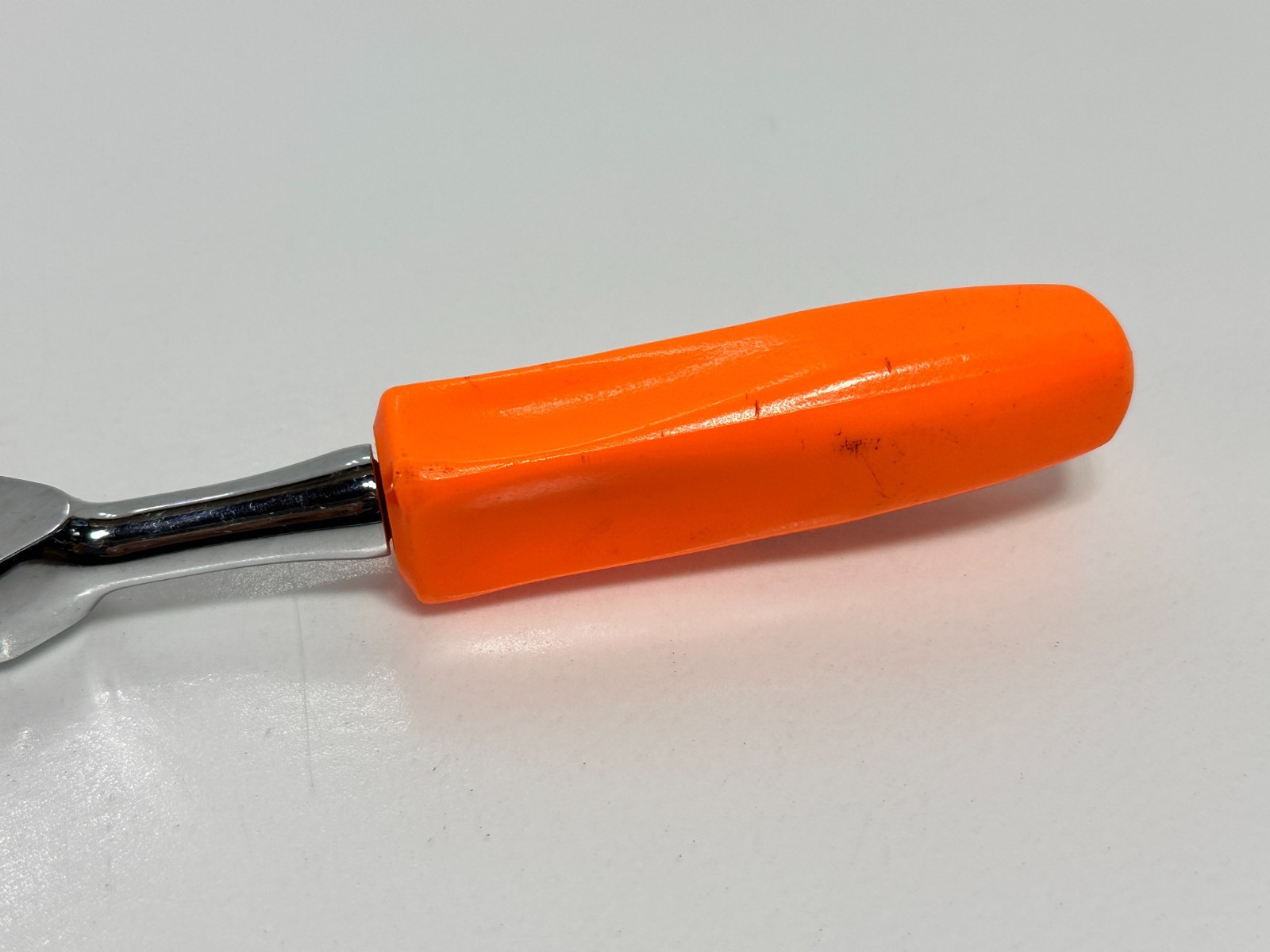Cornwell Tools USA JRF36 3/8″ Drive Stubby ORANGE Hard Handle Flex Head Ratchet