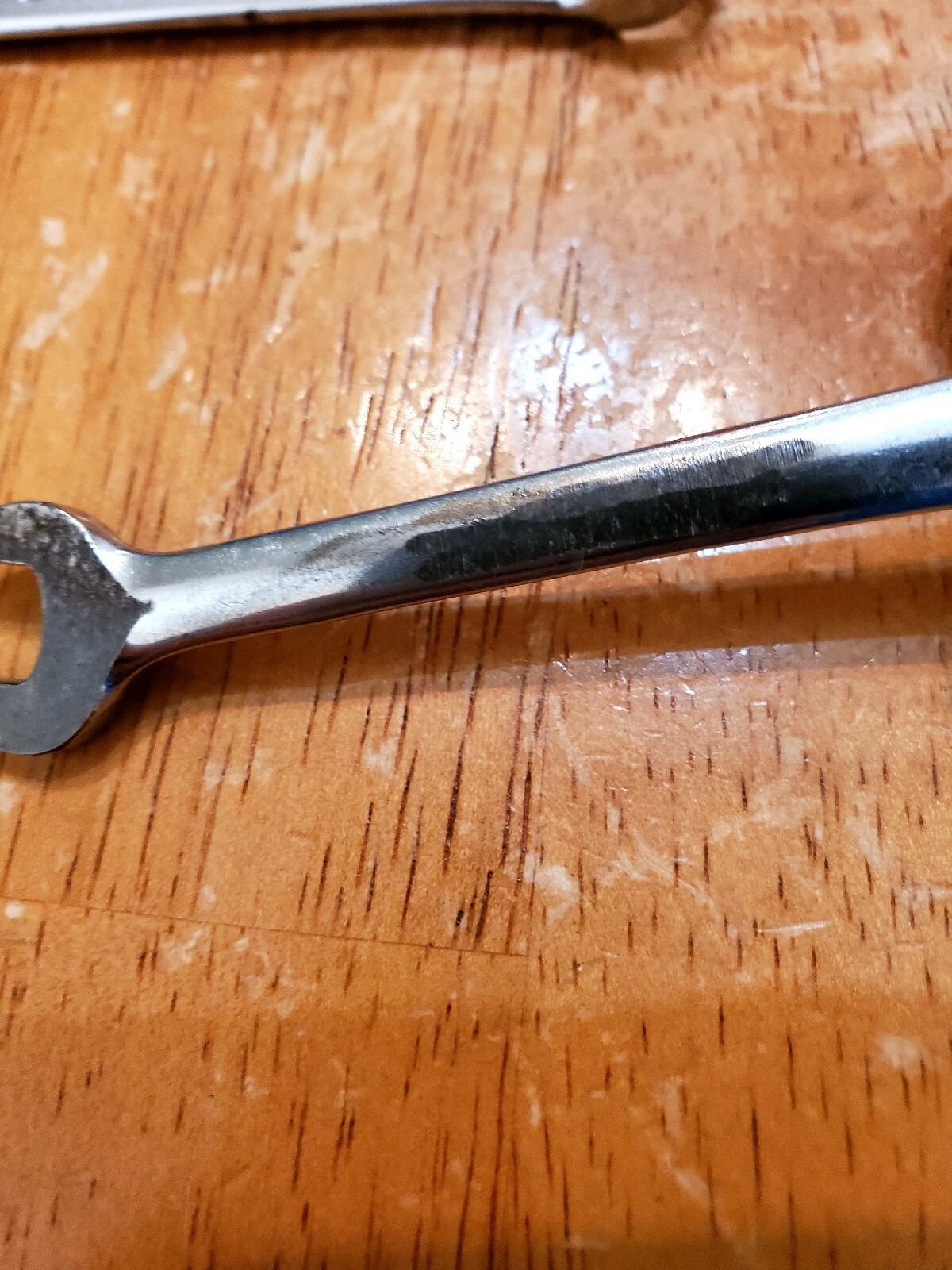 Snap On 5/16″ 11/32″ 6PT SAE Midget Chrome Combination Wrenchs USA Lot Of 2