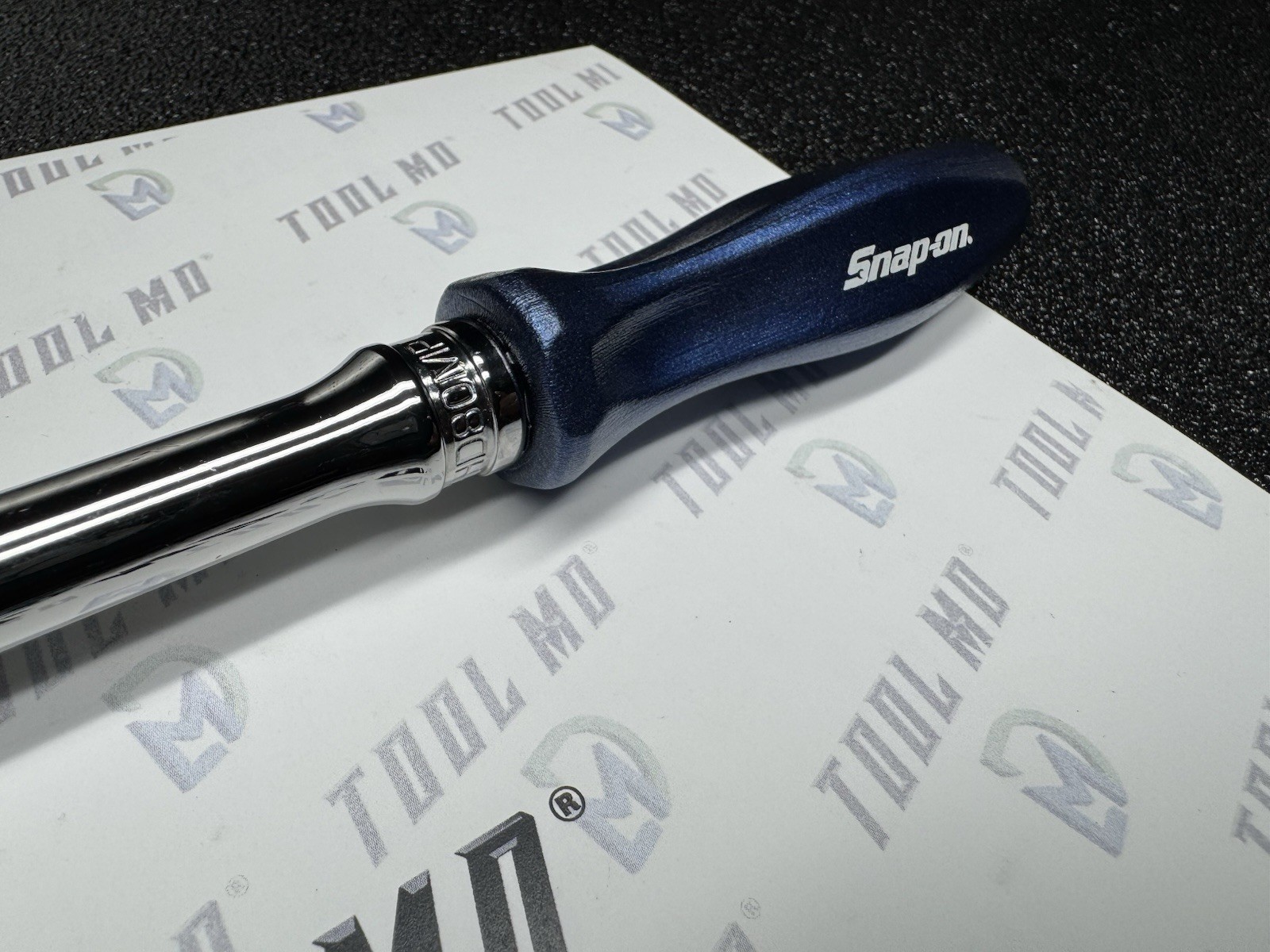 Snap-on Tools USA POWER BLUE 3/8″ Drive Hard Grip Multi-Position Ratchet FHD80MP