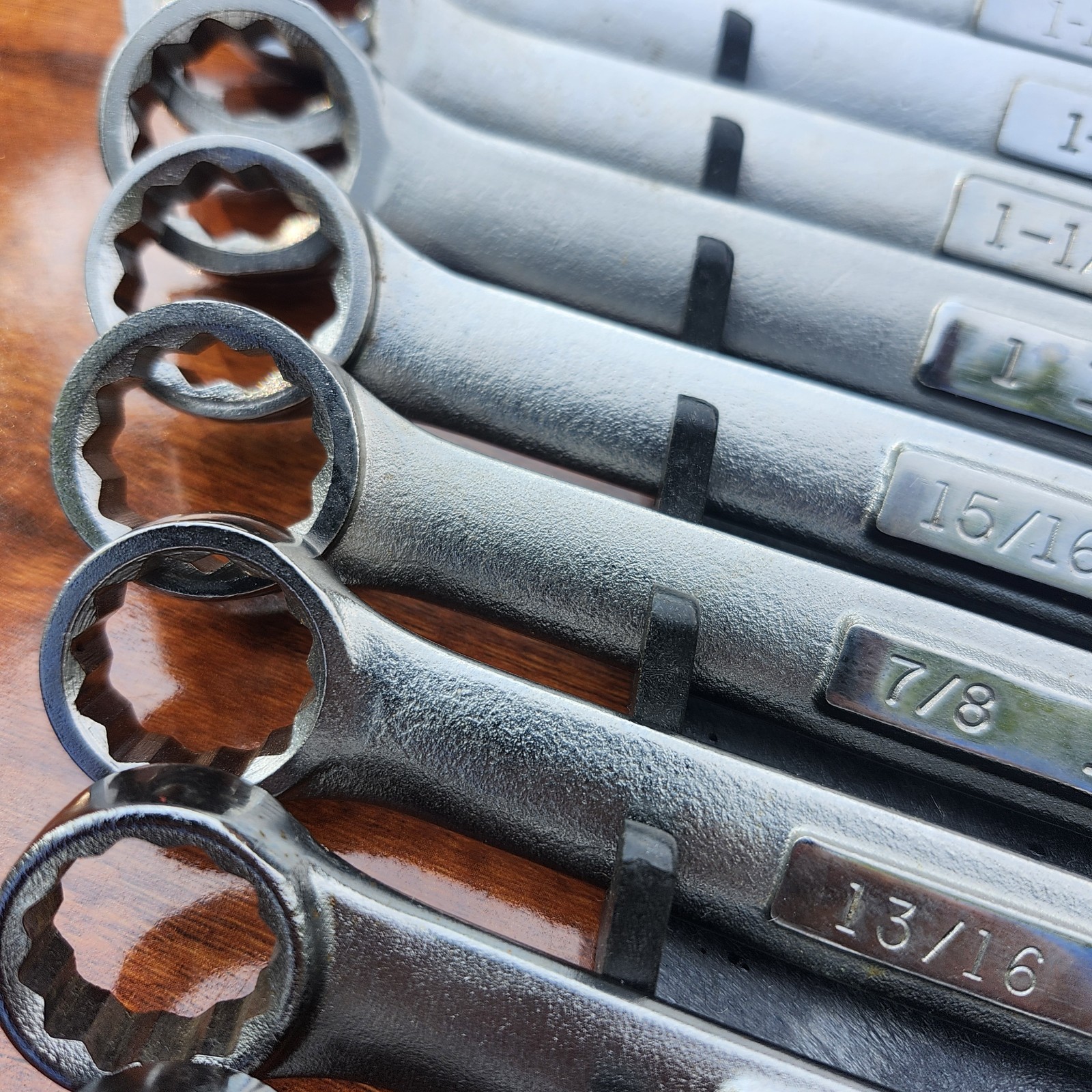 Craftsman SAE Combination Wrench Set USA 12 Point 1/4″ – 1-5/16″ 18 Tools Used