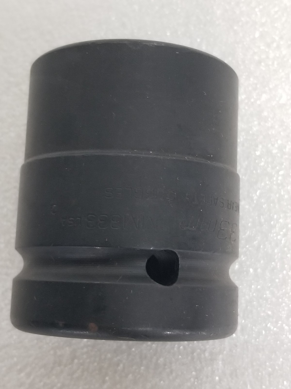 Snap-on IMM333 1″ Drive 33 mm 6-Point Flank Drive Impact Socket Made in USA