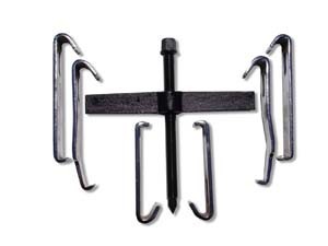 V8 TOOLS 4205 STRAIGHT BAR PULLER SET, 5 TON CAPACITY, THREE SETS OF JAWS, 2 WAY
