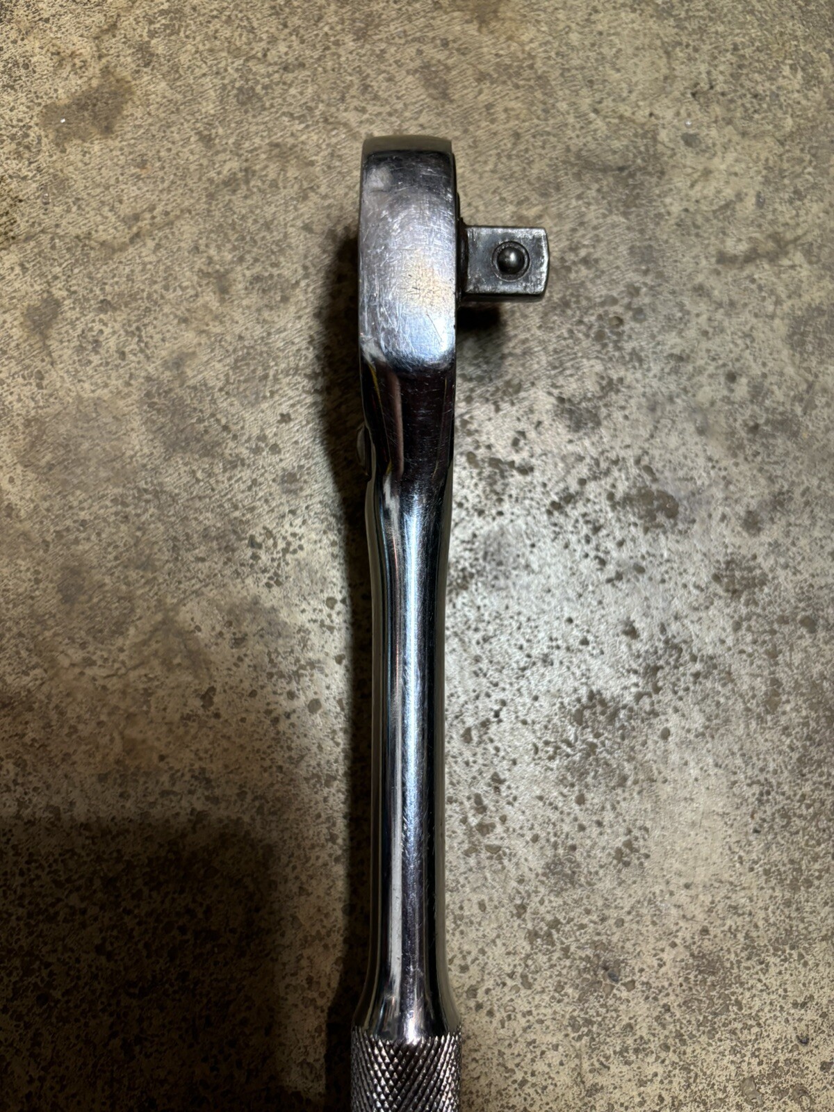 Vintage Proto Professional 5449 Ratchet 1/2″ Drive w Knurled Handle 10″ Long
