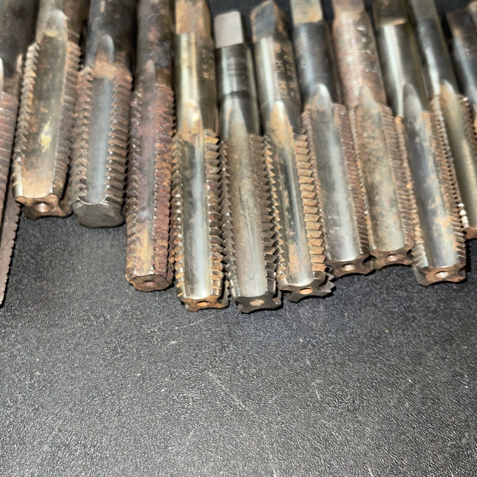 26 Piece Large Tap Lot 1-1/4 To 1/2 Butterfield Morse Card SAE NF NC Mixed