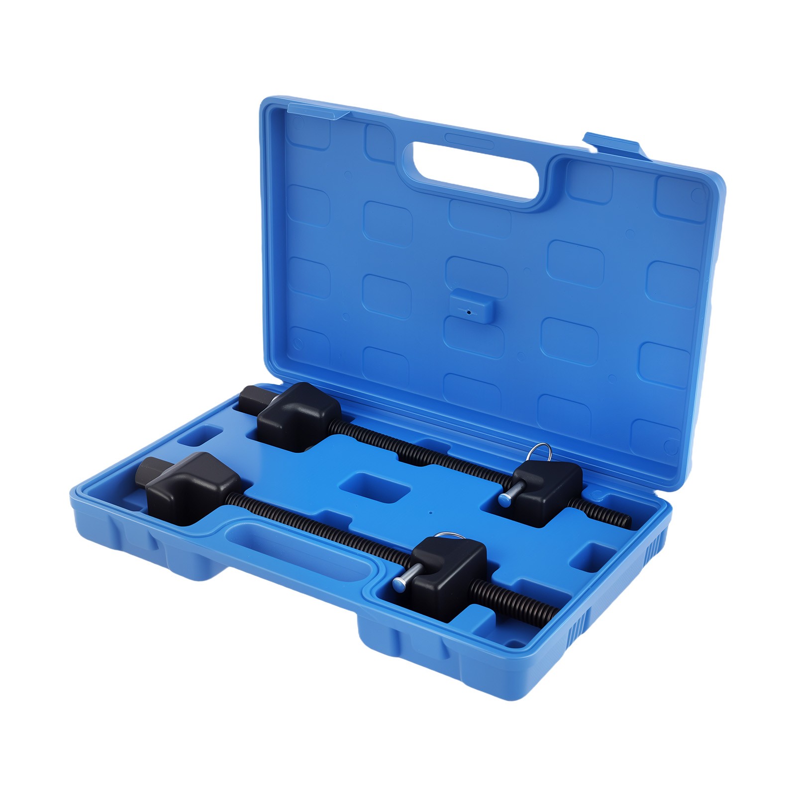 Coil Spring Compressor Tools Kit For MacPherson Struts Shocks W/Detent Pins New