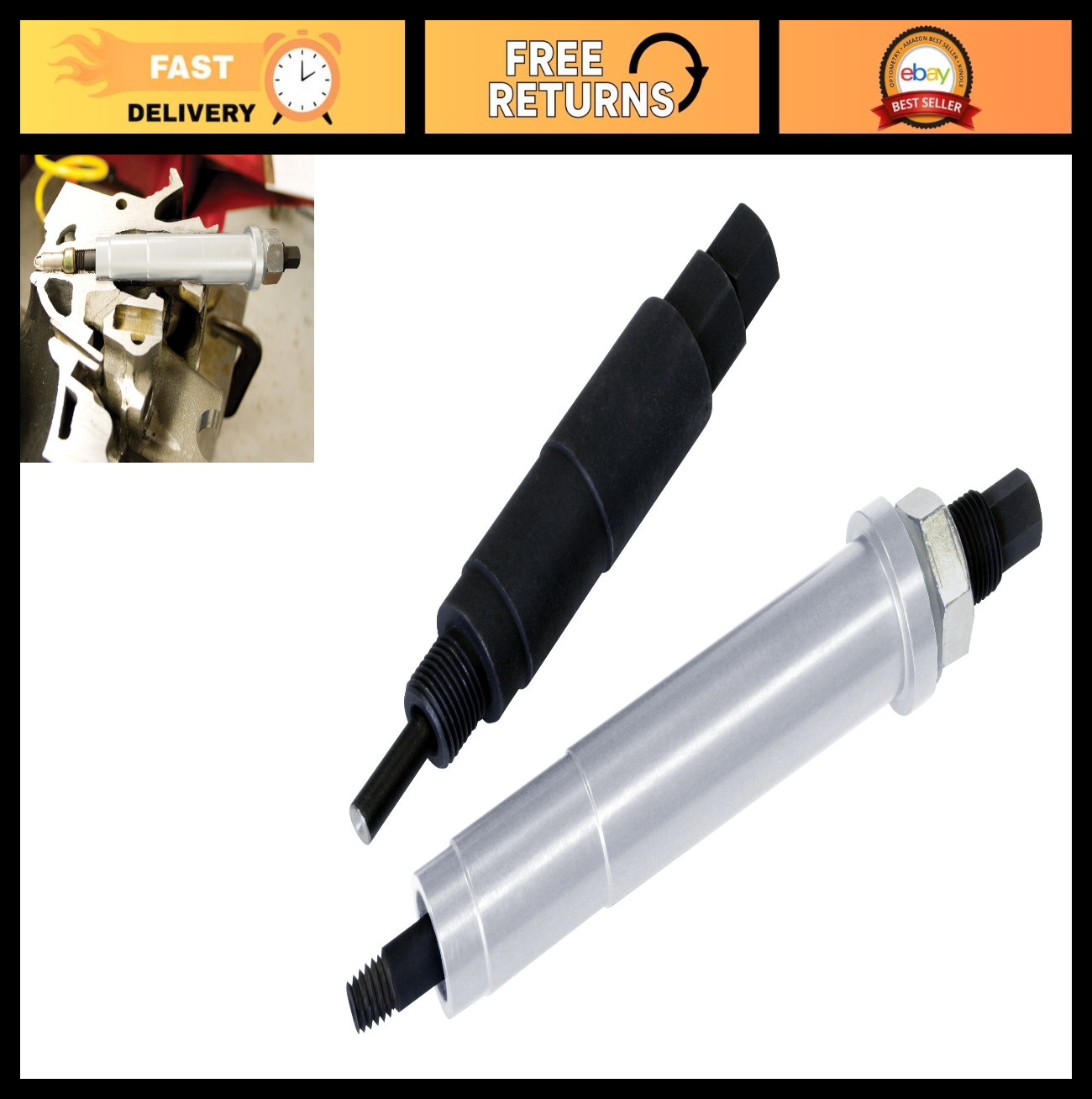 Broken Plug Remover Tool for Ford Engines – Easy Removal, Durable Design