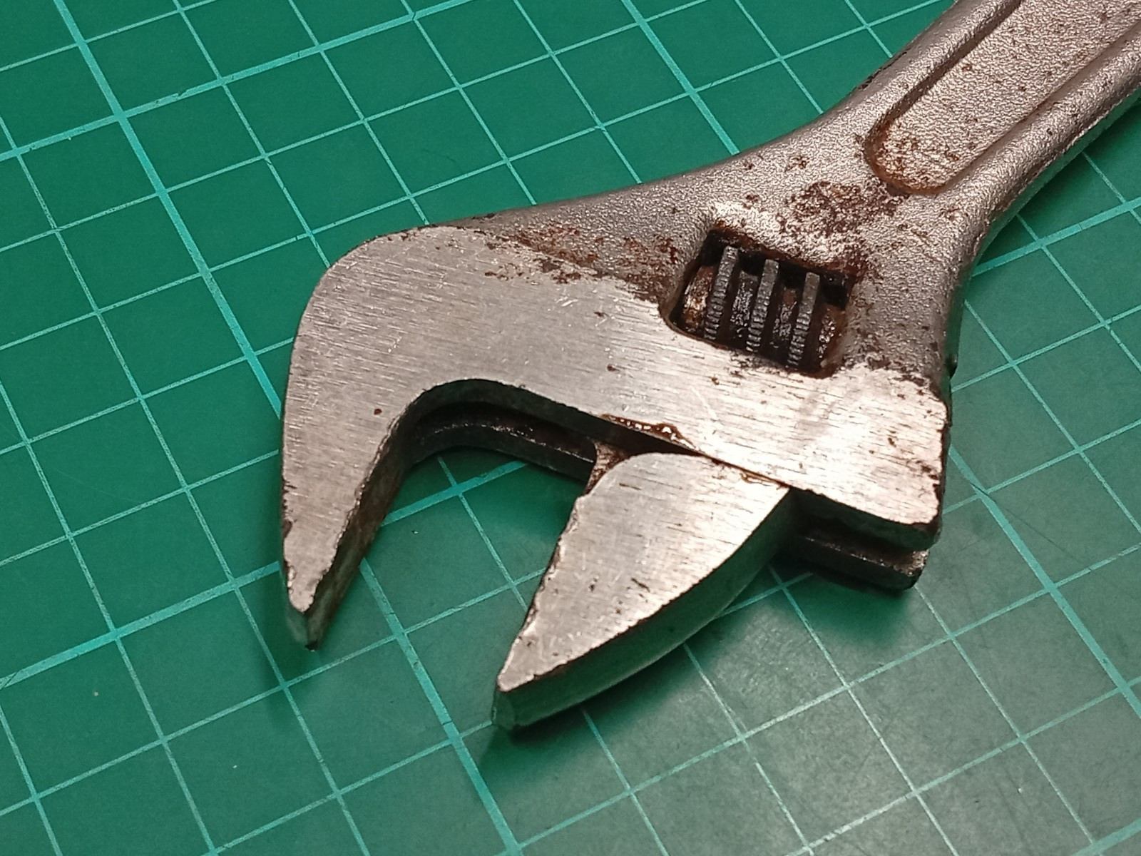 Vintage Toyota 200mm Adjustable Spanner Angle Wrench, Made In Japan