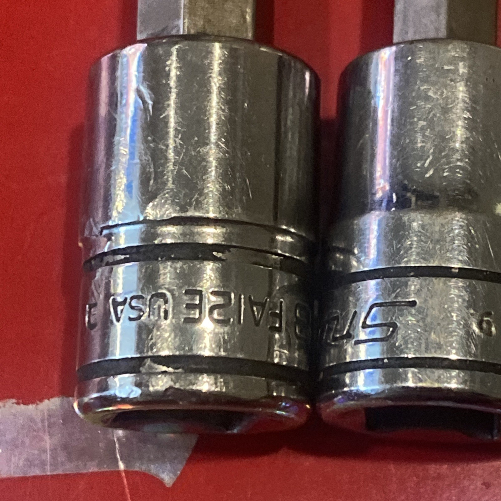 Snap On FA12, 10, 8, 7, 6, 5, 4E Hex Set Very Nice