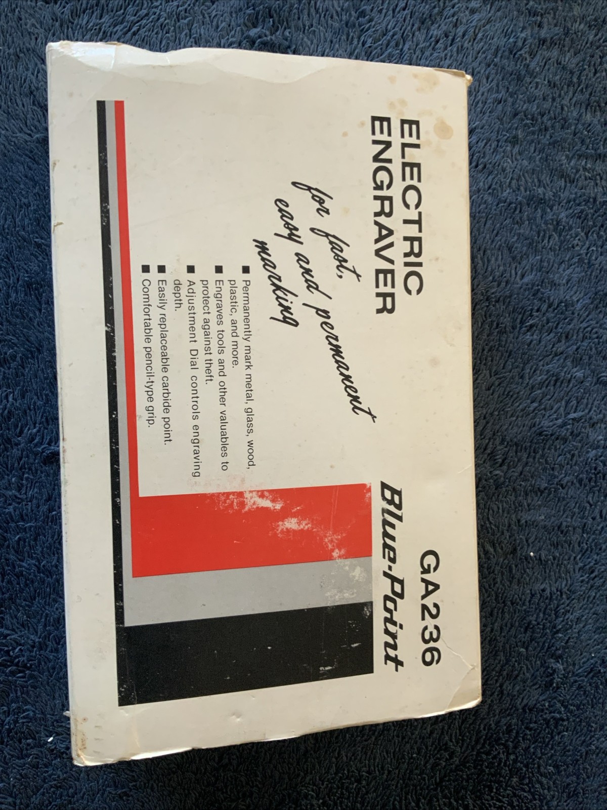 Blue Point Ga236 Electric Engraver…I Don’t Think It’s Ever Been Used……see Descr