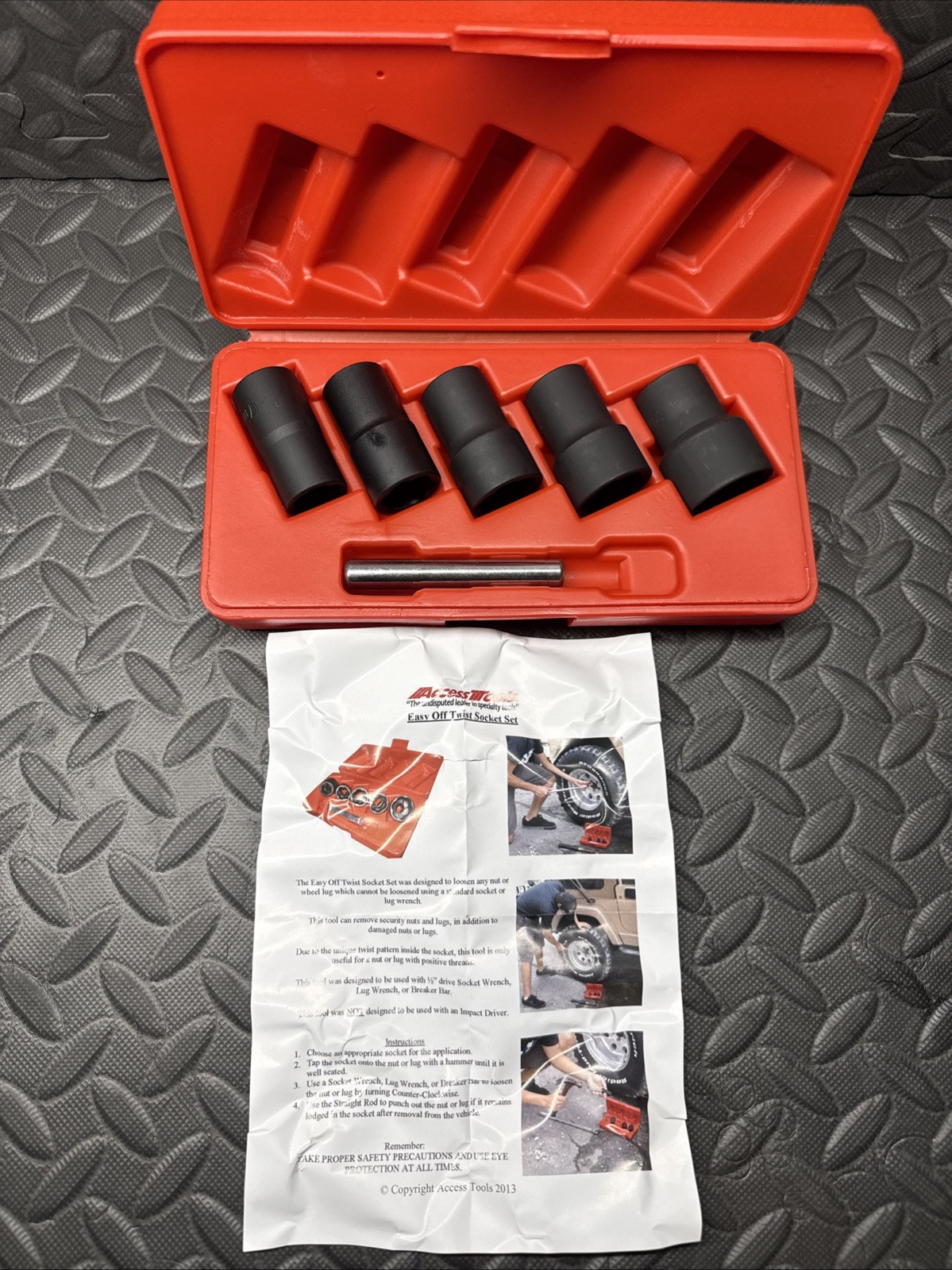 Access Tools EO Easy Off Twist Socket Set