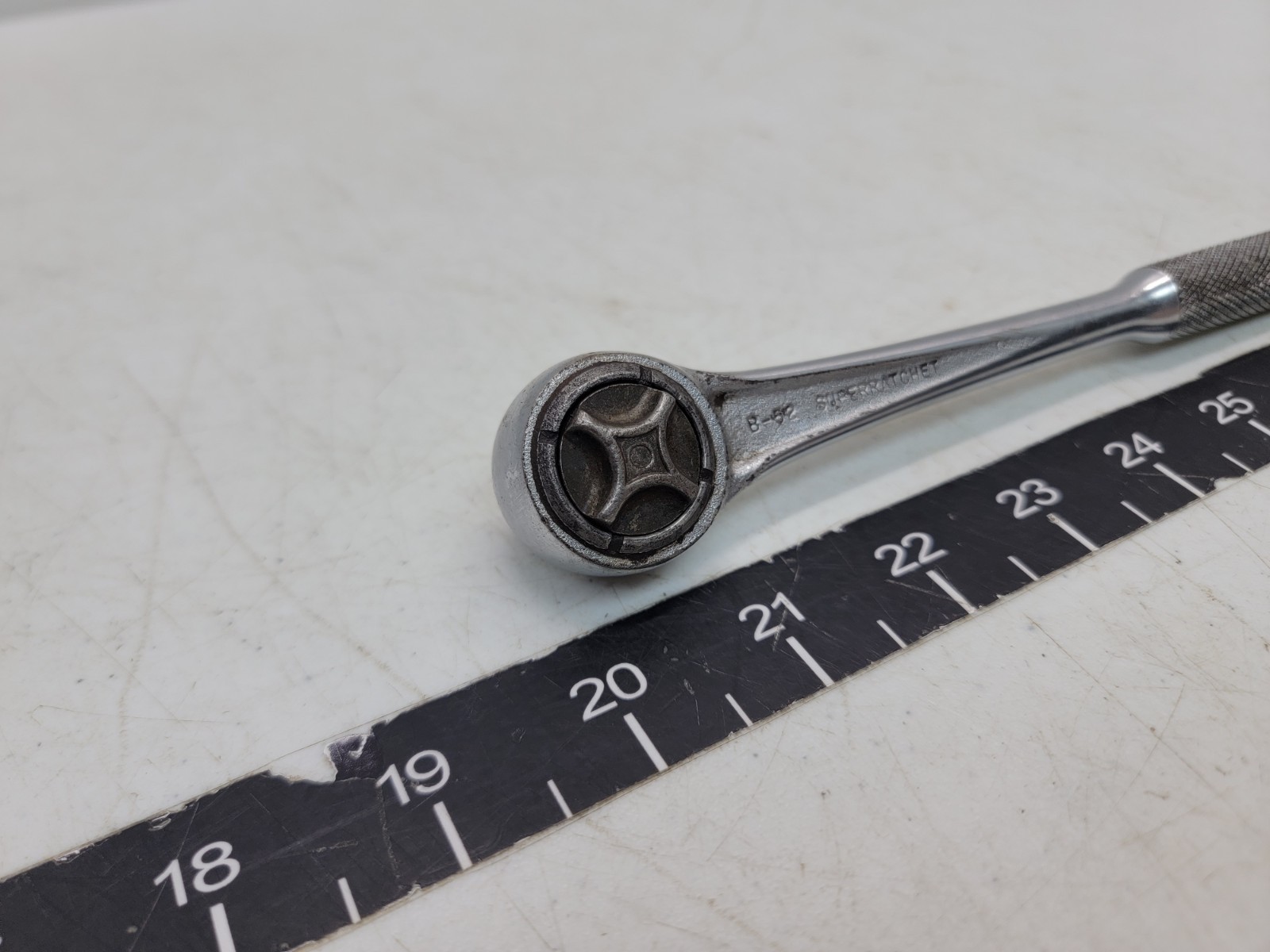 JH Williams & Co. Tools 3/8″ Drive Ratchet B-52 Superratchet Vintage