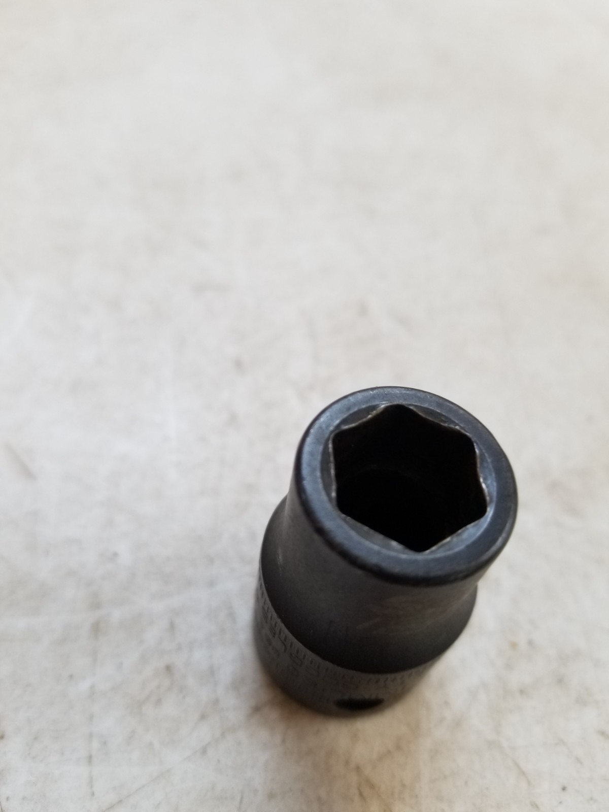 SNAP-ON IMML120 USA 1/2 Inch Drive 6 Point 12mm Shallow Impact Socket