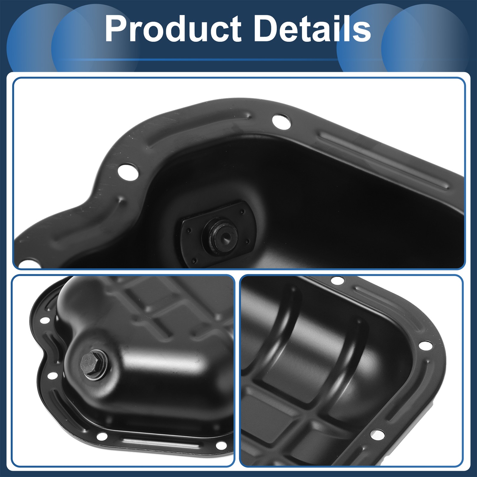 1pc No.111102Y000 Engine Oil Cup for Nissan Maxima 2000-2009 Black Iron