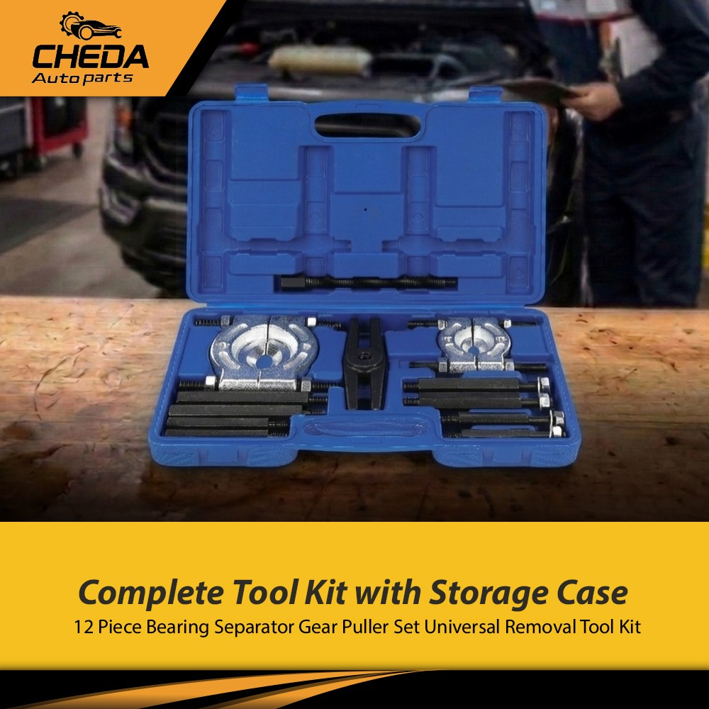 Bearing Separator Set 5-Ton Fly Wheel Separator With Gear Hub Puller Tool 12PCS