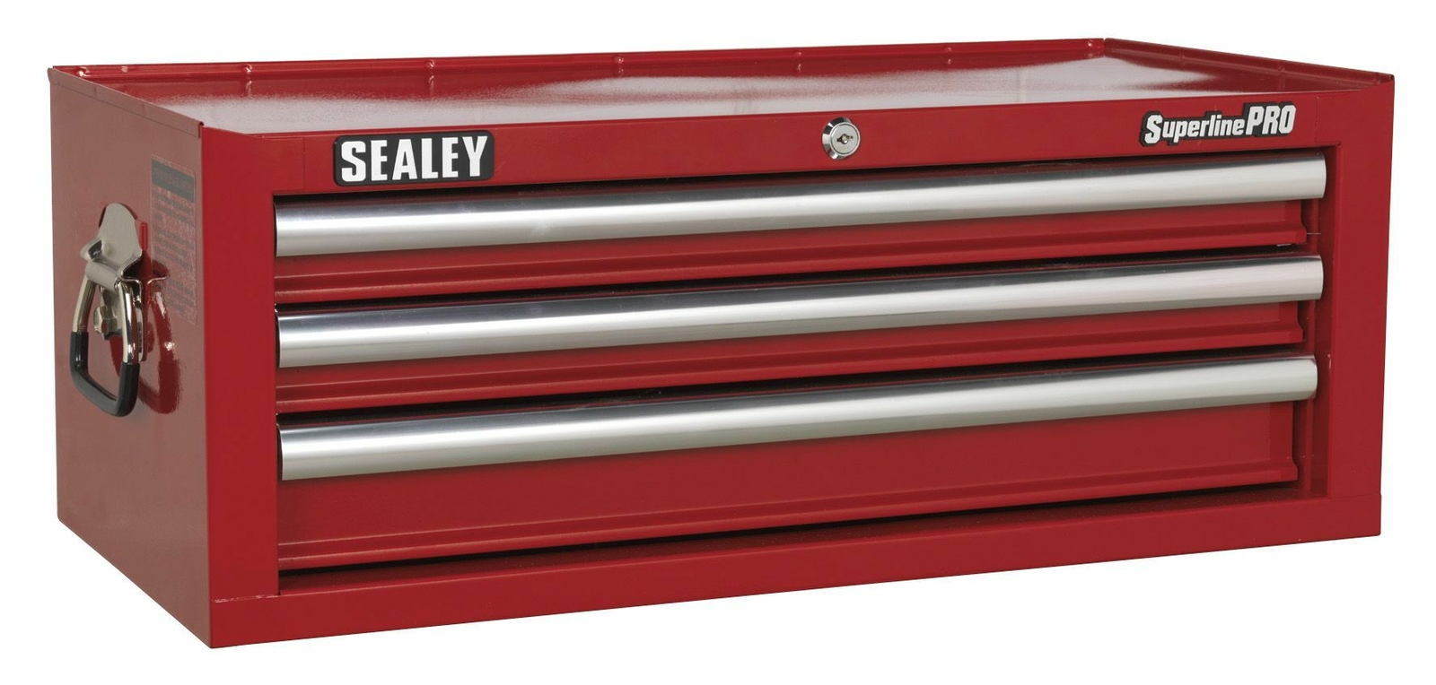 Sealey AP33339 Mid-Box 3 Drawer with Ball Bearing Slides – Red