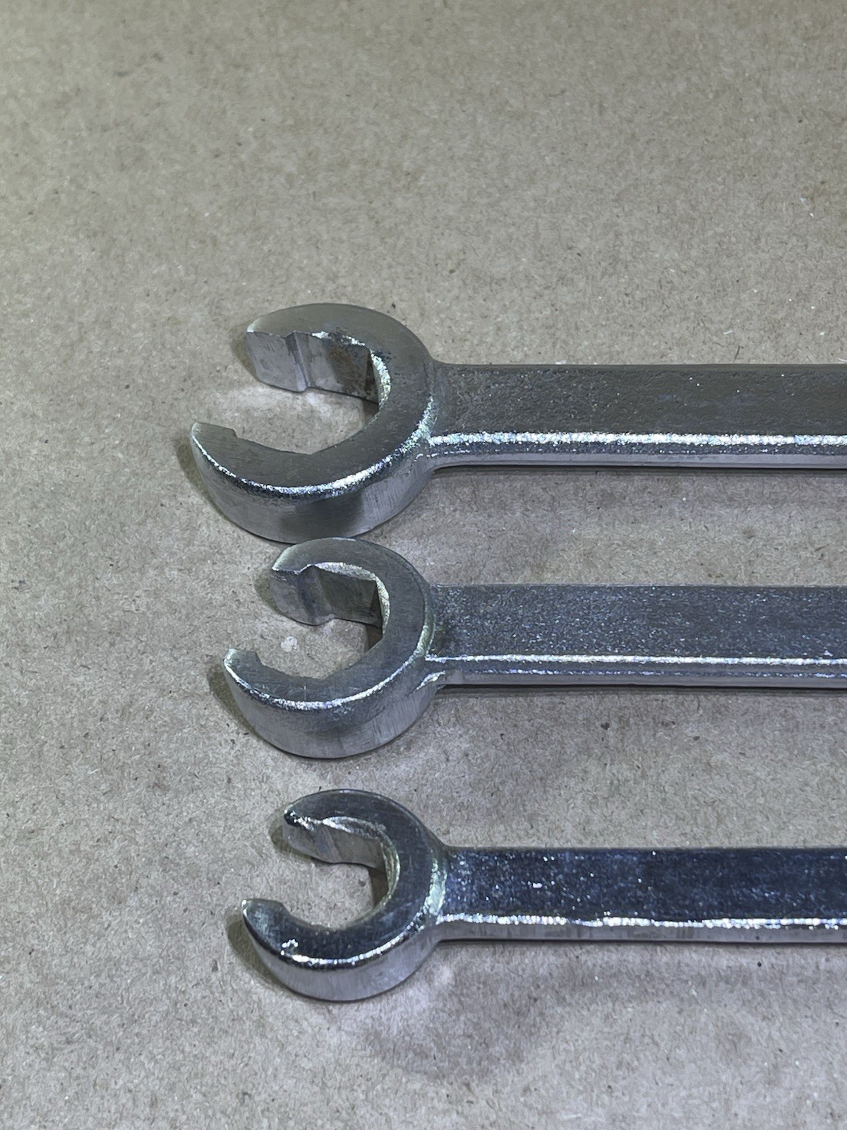 Cal-Van Flare Nut/Line Wrench Set USA 3/8×7/16, 1/2×9/16, 5/8×11/16 #681 682 683