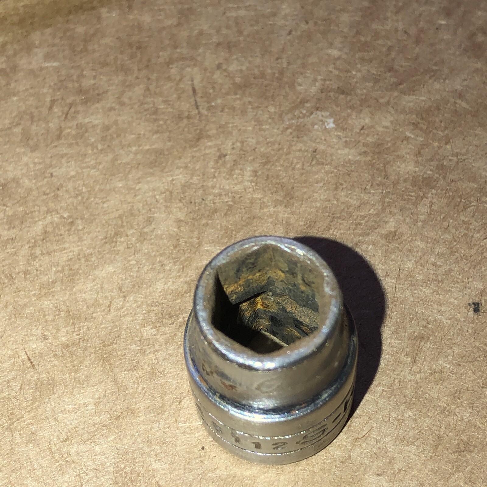 S-K 45112 3/8″ 12pt 3/8″ Drive Socket Marked JA See Photo’s !