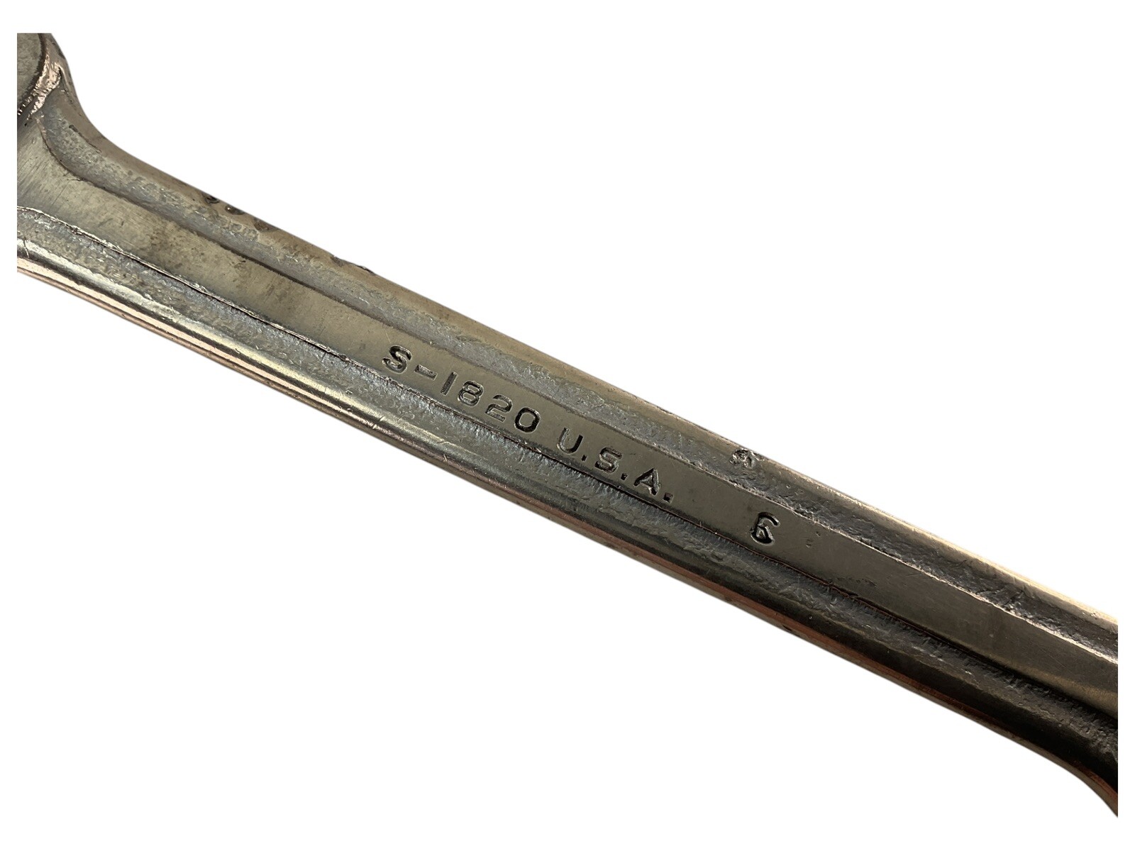 Blue Point Supreme S-1820 1/2″ x 9/16″ Double Open End Wrench USA Vintage