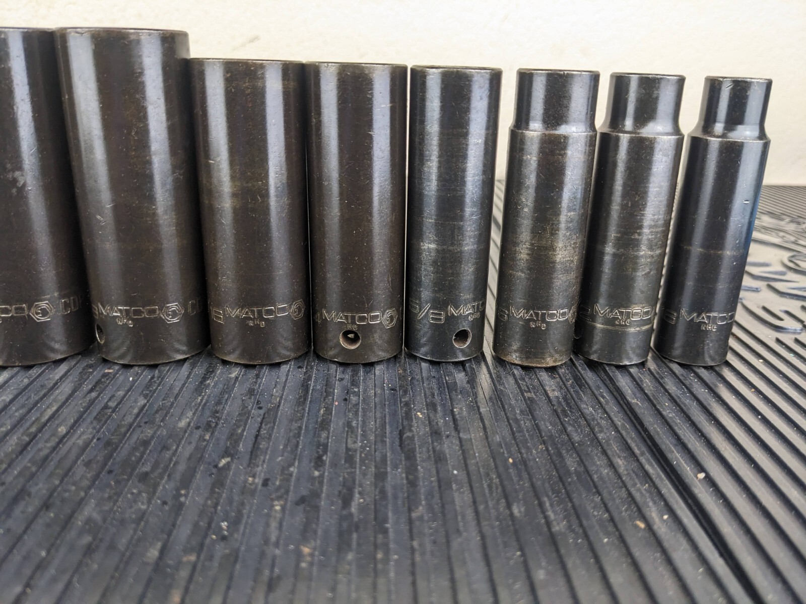 #az356 Matco Tools SCDP136 12pc 1/2” Dr Deep IMPACT Socket Set 7-16” 1-1/4″