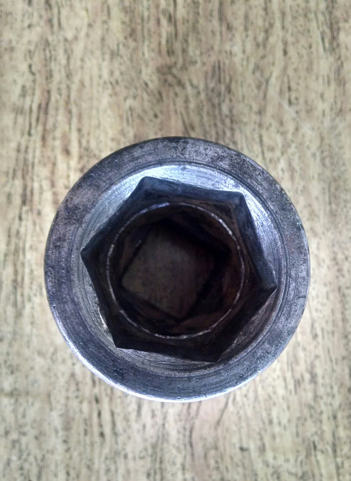 Indestro – Super- #2438 Heavy Duty 1-3/16″ 3/4″drive 6pt Impact Socket (USA)