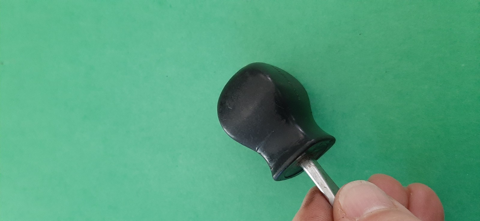 Snap-on SSD1 1/4″ Flat Head Slotted Stubby Hard Black Handle Screwdriver USA 603
