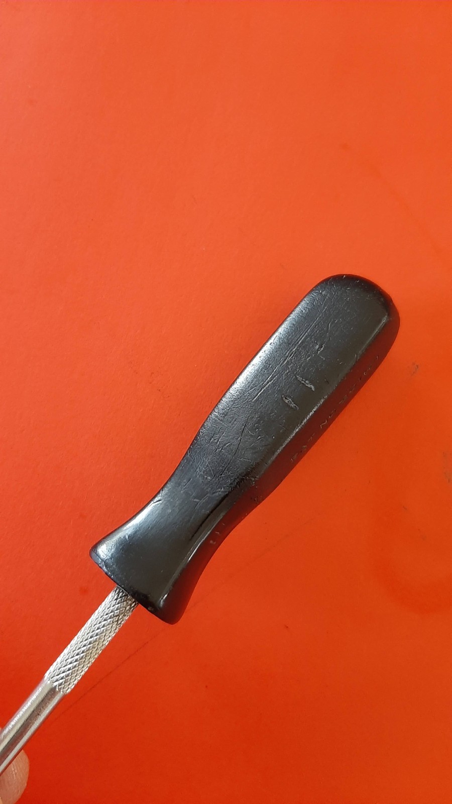 Snap-on Tools SSD143 1/4″ Flat Tip Slotted Screwdriver Hard Black Handle USA