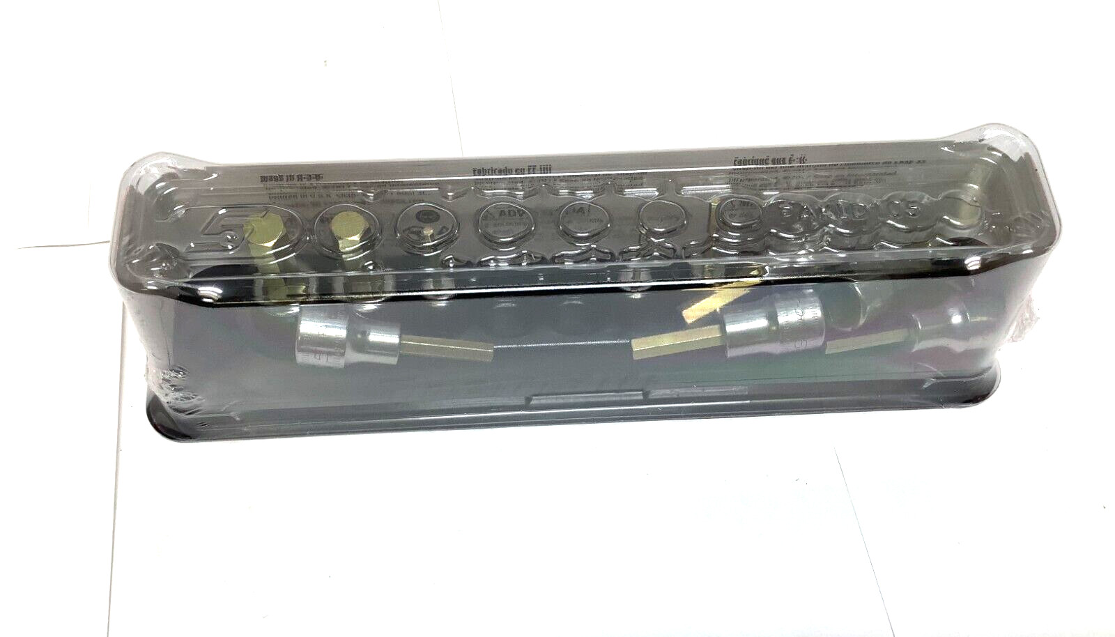 NEW Snap-on 1/4″ 3/8″ dr 2 to 10 mm Allen Hex Socket Driver SET 210EFTAMY Sealed