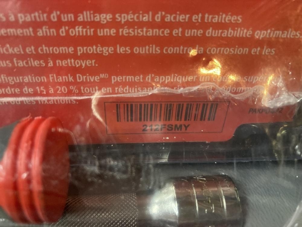 Snap-on 3/8″ Drive Ratchet Metric Socket Extension Bar Set [Unused]