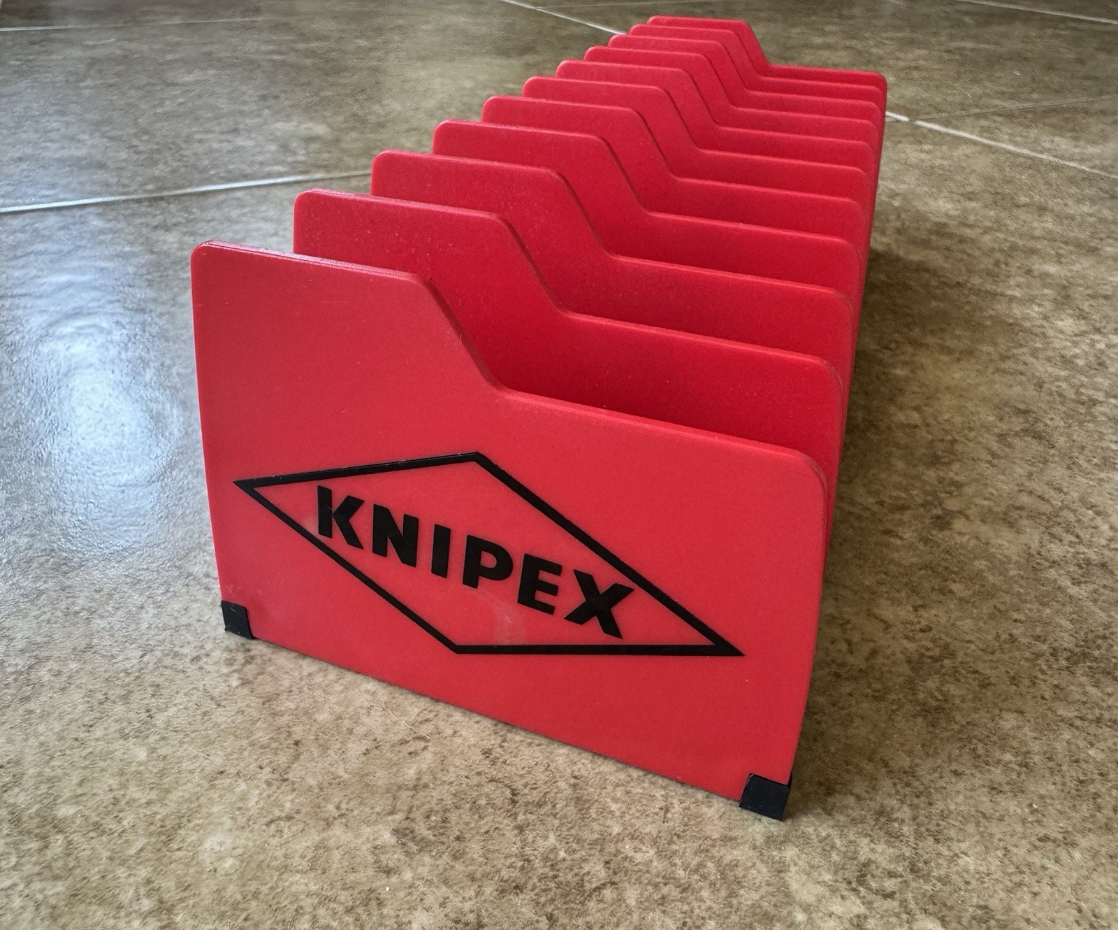 🔴 NEW KNIPEX 10 PLIER TOOL ORGANIZER RACK HOLDER ~ Made in U.S.A.