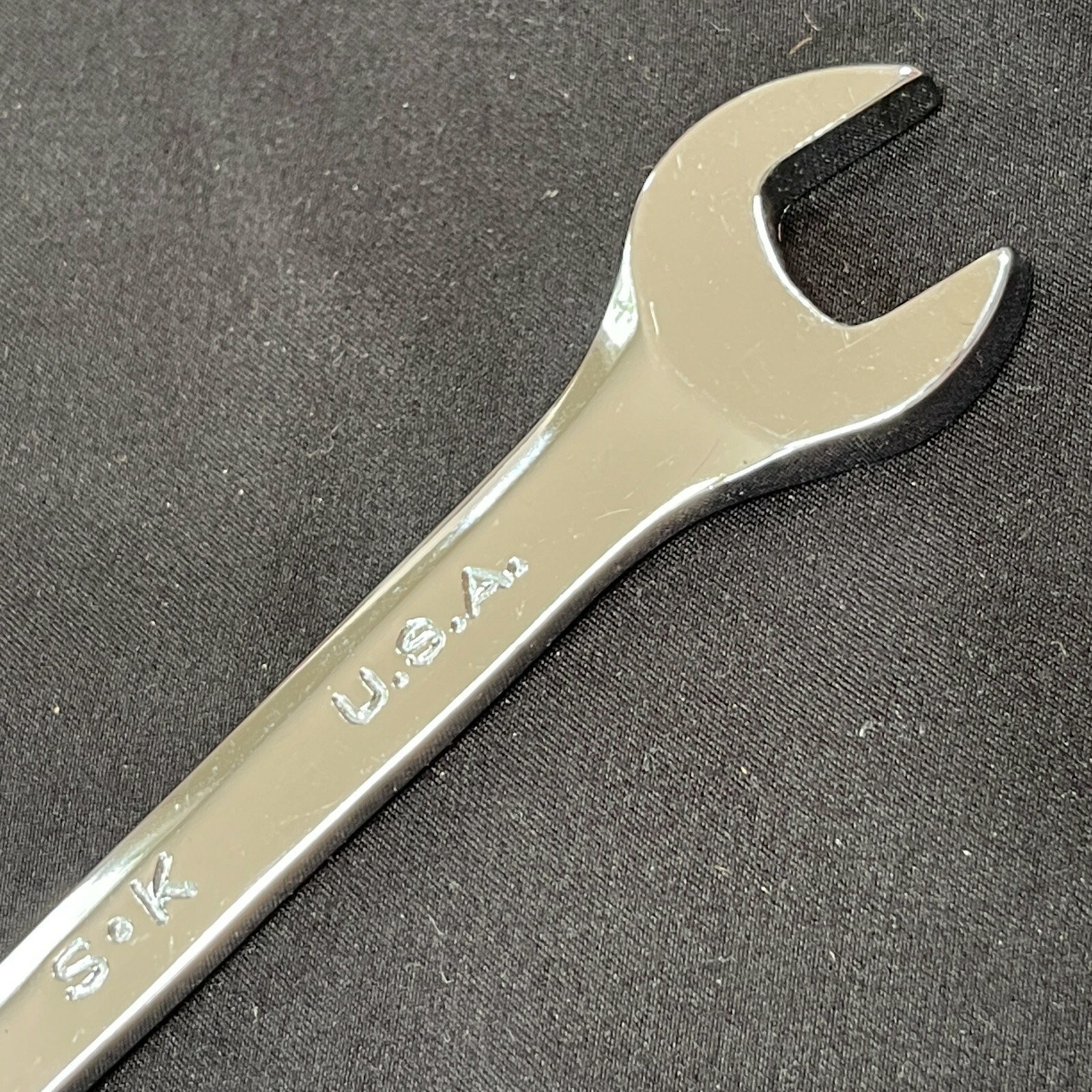 SK HAND TOOLS 86416 1/2″ x 9/16″ SuperKrome Open End WRENCH SAE New Old Stock