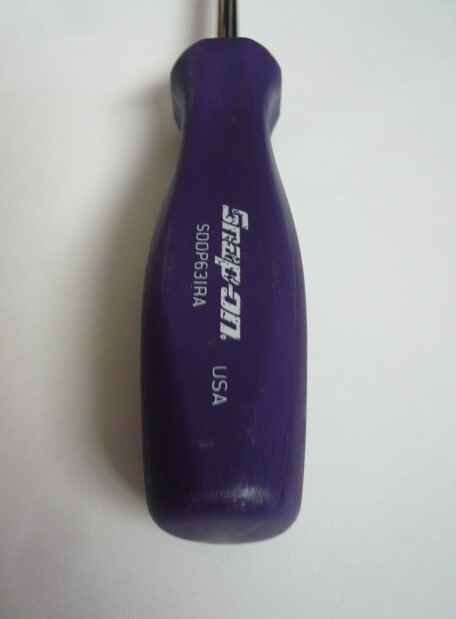 Snap-on SDDP63IRA RARE DARK PURPLE #3 Phillips Hard Handle Screwdriver [Used]