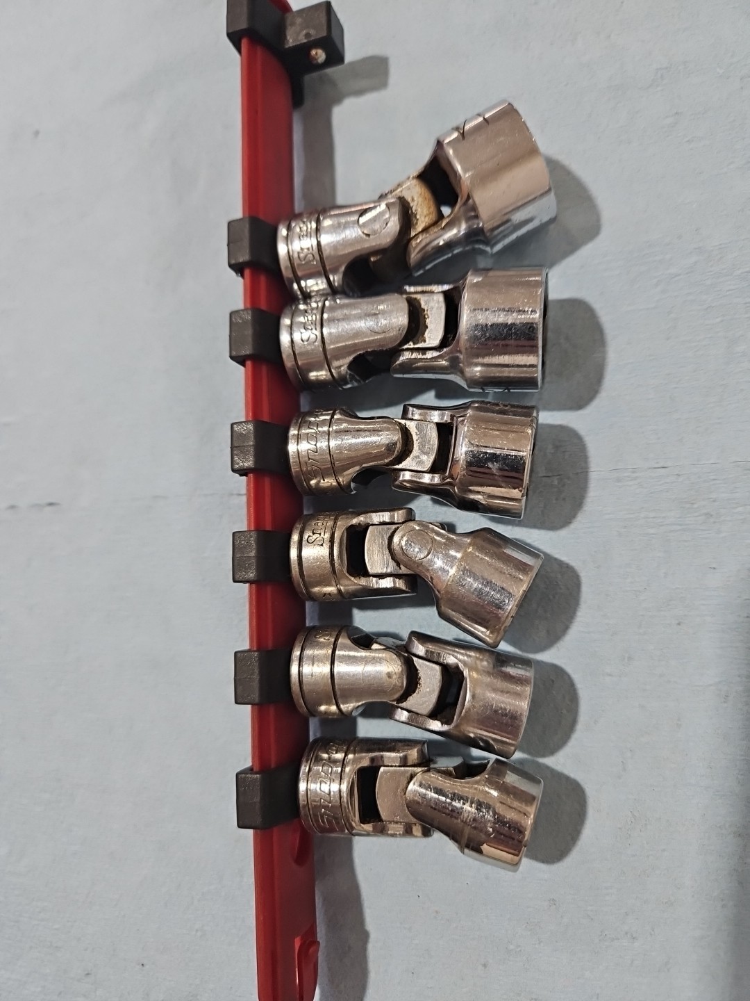 SNAP-ON 3/8″ Drive Universal/Swivel Sockets FS14A 7/16” -FS24 3/4”