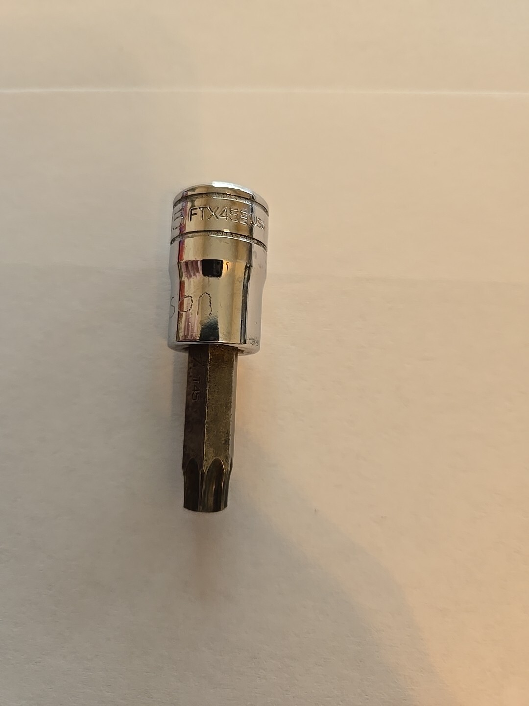 Snap On 3/8″ Drive T45 Torx Bit Driver Socket FTX45E