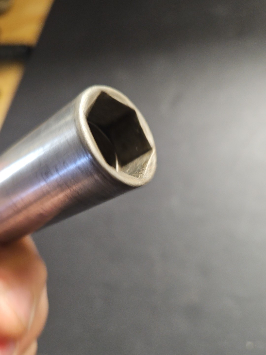 Snap-on SFS241 3/4″ 6pt 3/8″ Drive Deep Socket Vintage Replacement Patinad GUC