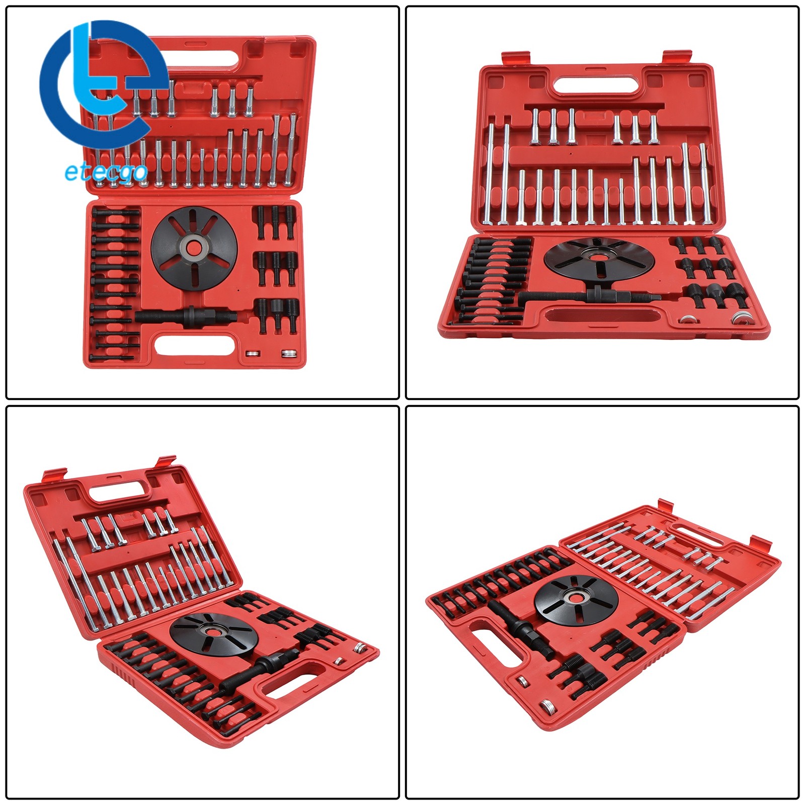 Harmonic Balancer Puller Removal & Install Tool 1 Set Flywheel Crankshaft Kit
