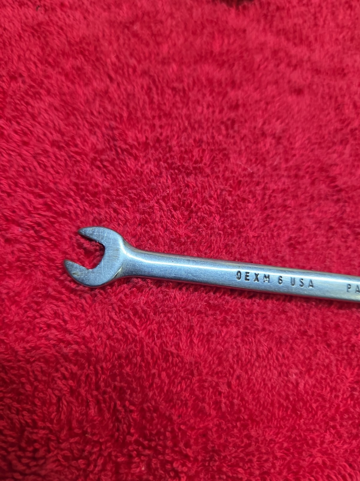 Snap On |OEXM6 | 6 mm 12-Point Short Combination Wrench